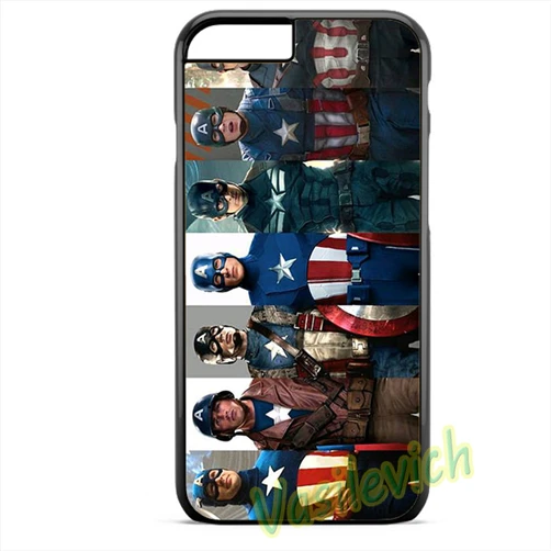 Captain America Suits case cover for iphone 4 4s 5 5s se 5c 6 6s 7 plus #FG522 |