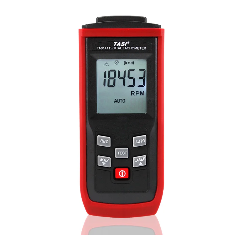 

Digital Laser Tachometer TA8141 2.5RPM~59,999RPM LCD photoelectric Tachometer Test Meter Speedometer Free shipping