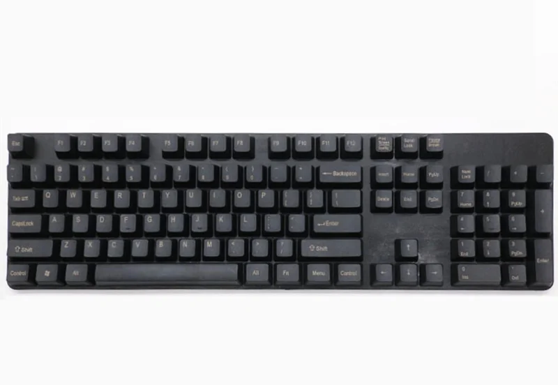 104 клавиш толстые PBT Dolch Углеродные лазерные колпачки OEM профиль набор верхних