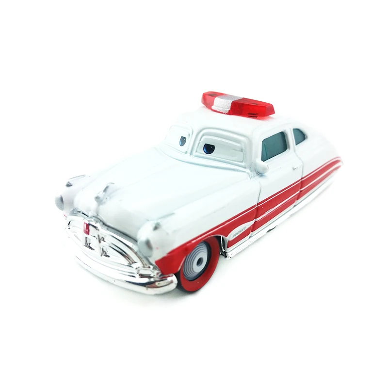 Disney Pixar Cars Doc Hudson скорая помощь металлическая литая Игрушечная машина 1:55