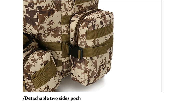 Militares do Exército Bolsa de Desporto ao ar Livre dos Homens 4 em 1 Tático Mochila Bolsas Molle Acampamento Caminhadas Viagem Escalada 50l Mod. 1260286 22 militares do exército mochila molle saco de