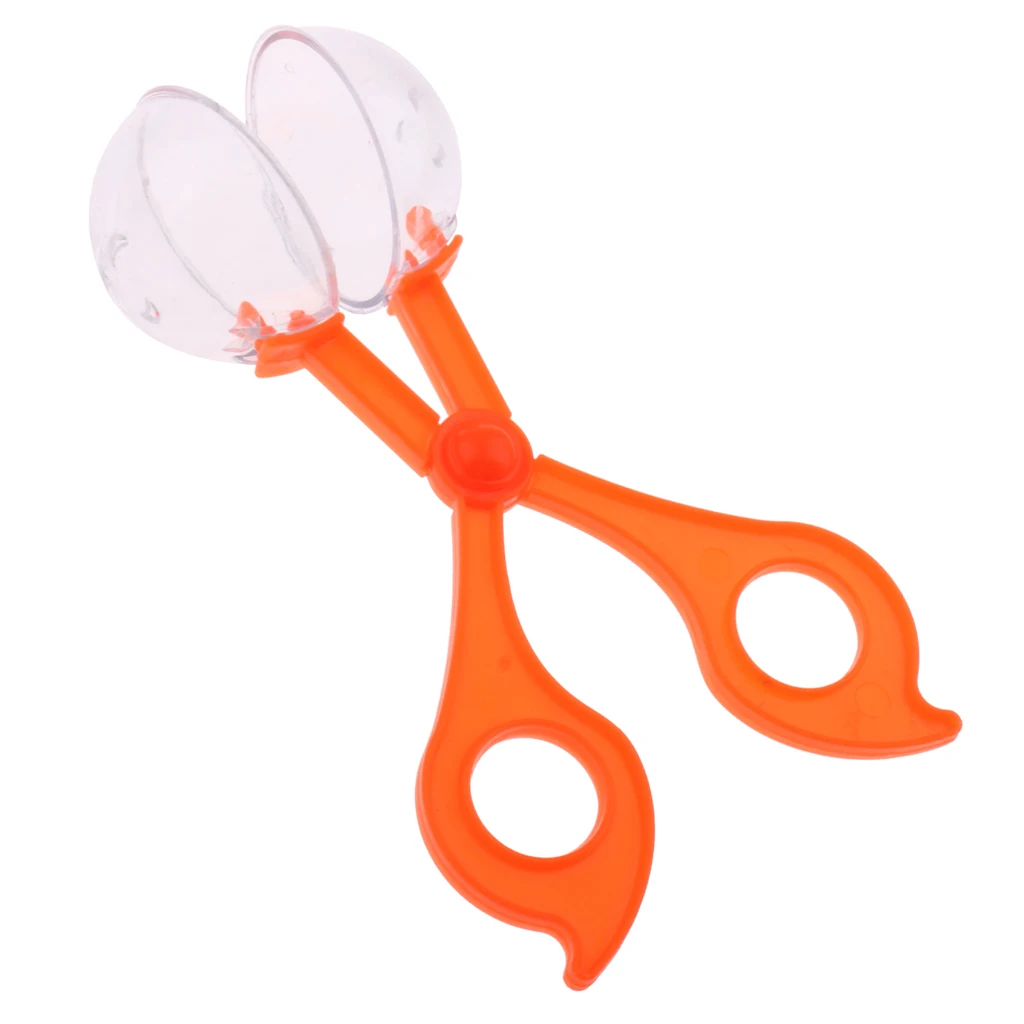 Reptile Spider Cricket Insects Catch Clamp Anti Bug Trap Aquarium Litter Feeding Cleaning Tools Garden Supplies Random Color