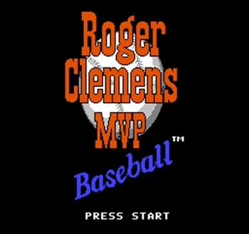 

Roger Clemens MVP Baseball Region Free 60 Pin 8Bit Game Card For Subor Game Players
