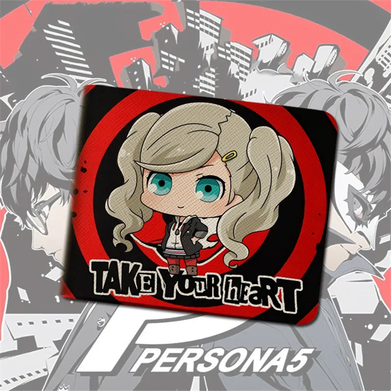 Новый Кошелек Для Игры Persona 5 P5 Joker короткий кошелек мультяшный женская сумка для