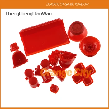 

colorful Full set buttons d-pad L1 R1 L2 R2 buttons mushroom cap buttons Kit for ps4 old version wireless controller