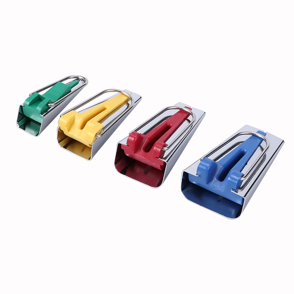 Красочный набор из 4 размеров стеганой ткани 6 мм/12 мм/18 мм/25 мм рулетка для смещения делает полезное средство для шитья аксессуар