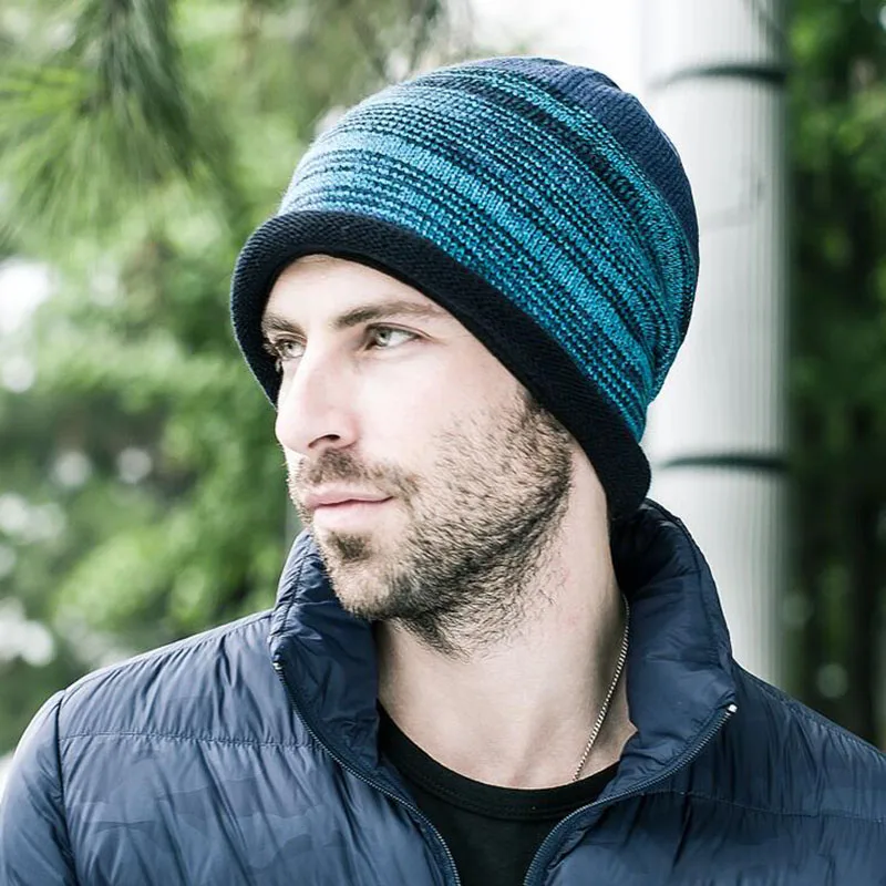 Новое Прибытие Зимние Вязаные Шапки Для Мужчин Взрослых Женщин Gorro мешковатые