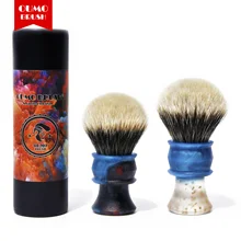 OUMO кисть-арт кисть для бритья ручка с шариком Manchuria барсук Узел гель город