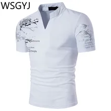 Дизайн, модный бренд, мужское поло, рубашка с принтом, короткий рукав, приталенная рубашка, мужские рубашки поло, повседневный стиль, поло, Camisas