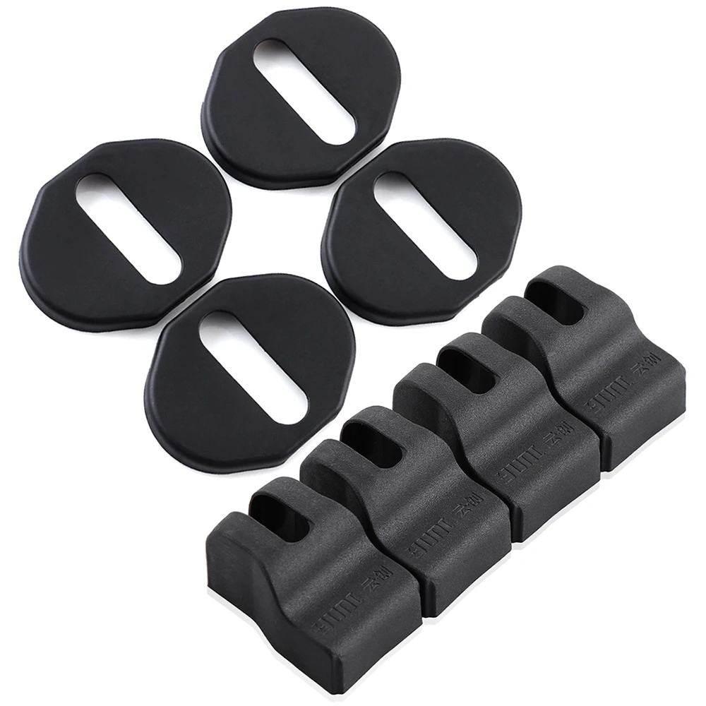 

8Pcs Car Door Lock Decoration Cover Car Covers Door Stopper Protection Cover For MITSUBISHI LANCER EX ASX Outlander