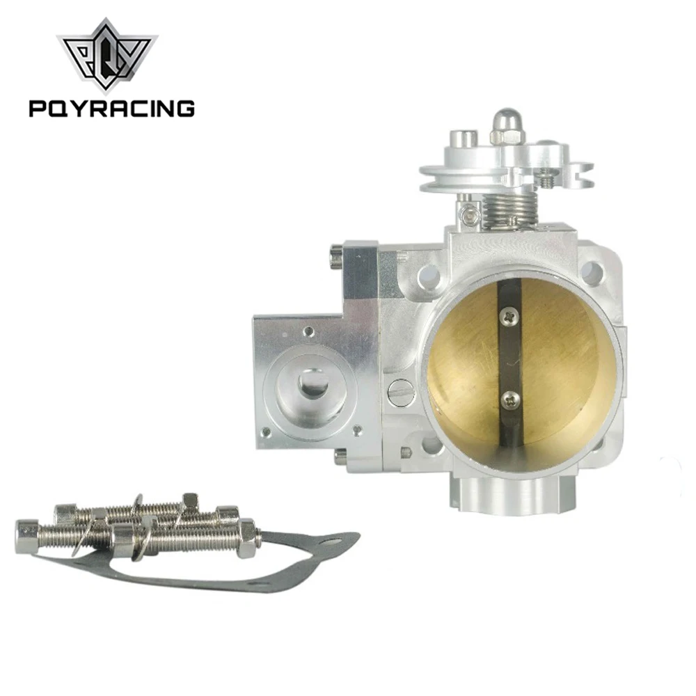 

PQY - NEW THROTTLE BODY FOR EVO 4G63 70mm CNC Intake Manifold Throttle Body evo7 evo8 evo9 4g63 turbo PQY6948