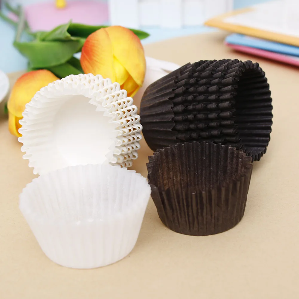 100Pcs 3.5cm Small Mini cupcake liner baking cup paper muffin cases Cake Cup egg tarts tray cake mould Wrapper decorating tools