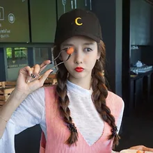 Девушка воин Сейлор Мун вышивка бейсболка Сейлор Мун любителей зонтик для досуга утка язык Кепка