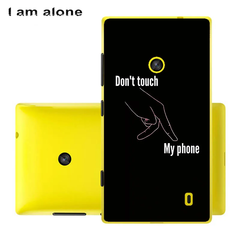 Чехлы для телефонов I am alone для microsoft Nokia Lumia 520 4,0 дюйма, мягкий ТПУ мобильный Модный Цветной чехол для Nokia 520 - Цвет: Soft TPU U10