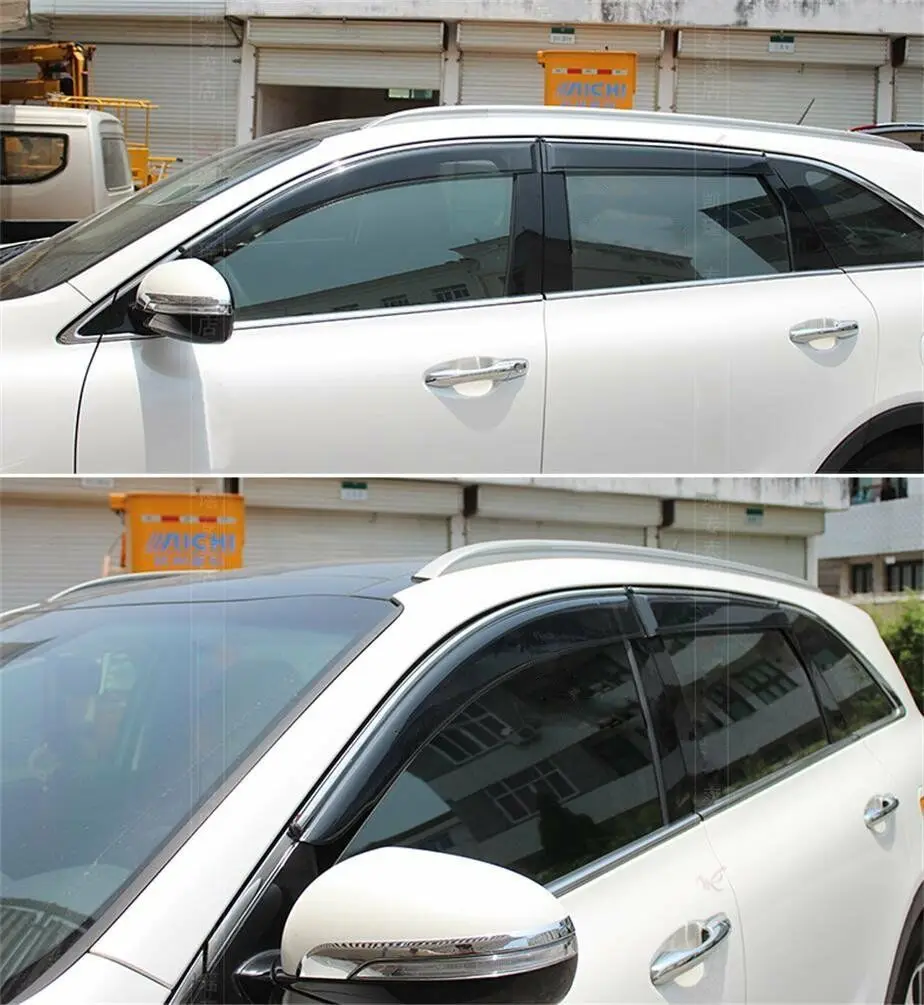For Kia Sorento 2016-2019 Side Window Visor Rain Sun Deflectors Guard Vent Shade | Автомобили и мотоциклы