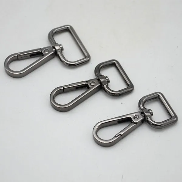 Clip Clasp Carabiner 1pc 25mm Antique Brass Clip Lobster Clasp Jewelry