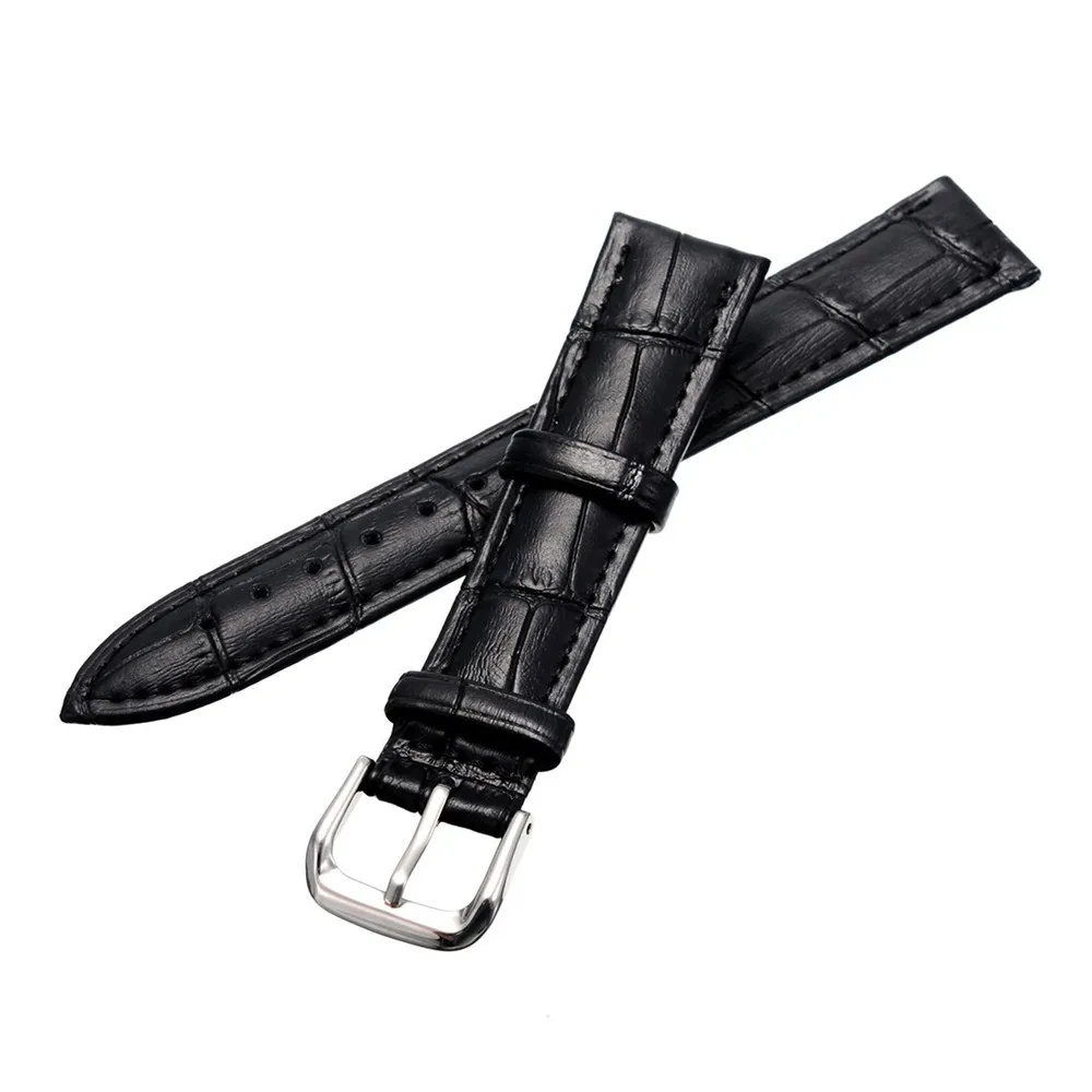 Durable Genuine Leather Watch Band For Men Women Leather watch strap 12