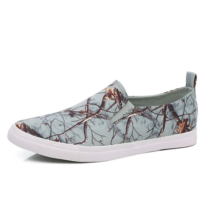 

2019 New Canvas Shoes Fashion Spring/autumn Breathable Slip on Men's Casual Shoes Light Print Student Boat Shoes Chaussure Homme