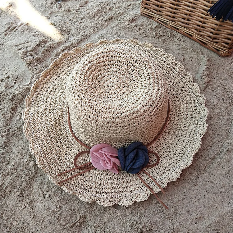 Новая Шляпка 2019 новая Корейская версия пляж складной цветы Для женщин Зонт Шапки рабака Солнца защиты летний солнцезащитный щит шапки H142