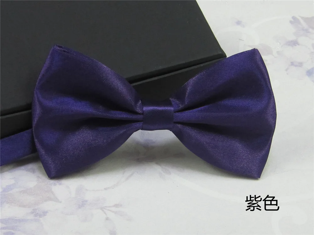 purple Мужские галстуки, модные, смокинги, классические, смешанные, одноцветные, Бабочка, галстук-бабочка для свадьбы, вечеринки, галстук-бабочка, галстуки для мужчин, Gravata LD8006 - Цвет: purple