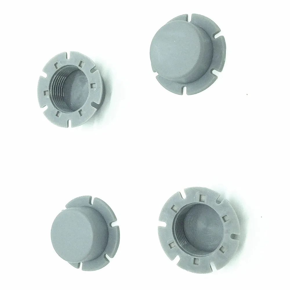 

grey colors bag accessary 4 pcs handles caps for obag handle handbag 2017