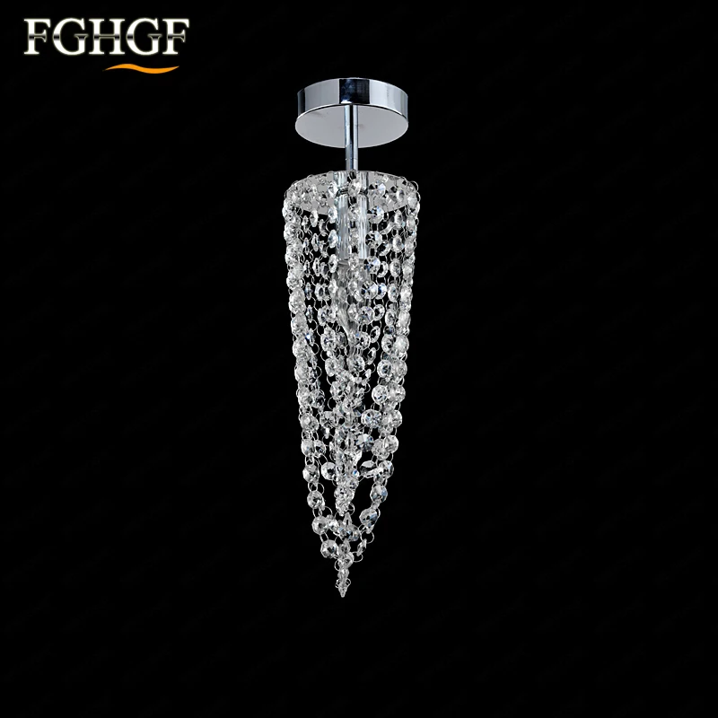 Small Crystal Chandeliers Aisle Hallway Mini Crystal Light Lamp for Ceiling Corridor Cristal Lustres Light Chandeliers Free Shipping (4)