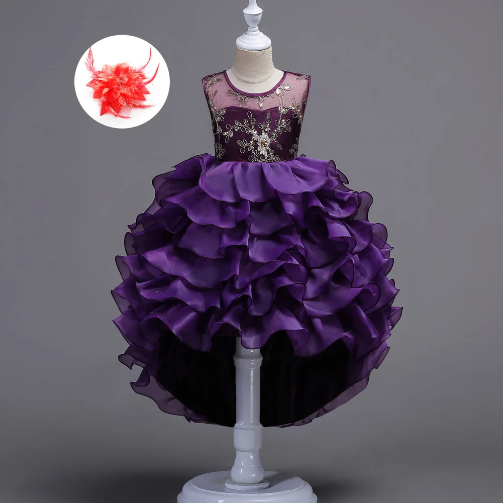 

Cute Teenager Party Wear Short Front Long Back Wedding Gowns Mint Green Grey Royal Blue Purple Party Dress American Girls