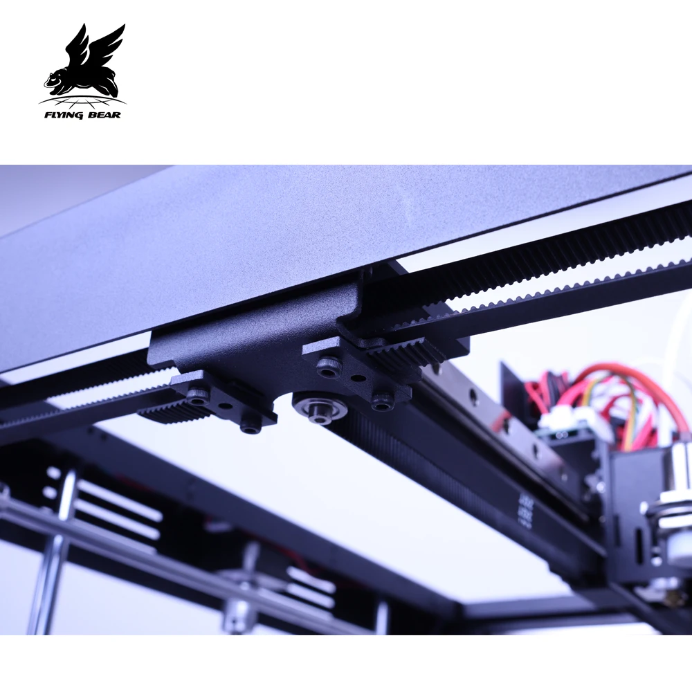 Flyingbear Tornado 2 Pro большой 3d принтер DIY Полный металлический линейный рельс 3d принтер комплект с сенсорным экраном