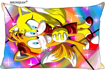 

Custom Zippered Rectangle sonic Pillow Case (Two sides) High Quality Home Textile Pillow cover