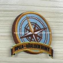 Вышитые патч стран крупных в персональный значок