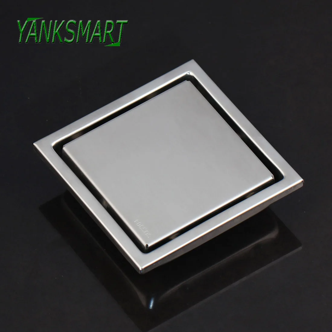 

YANKSMART напольная сливная плитка вставка квадратный Цветок Искусство Резные евро напольные сливы для ванной квадратный трапной фильтр 10*10 см