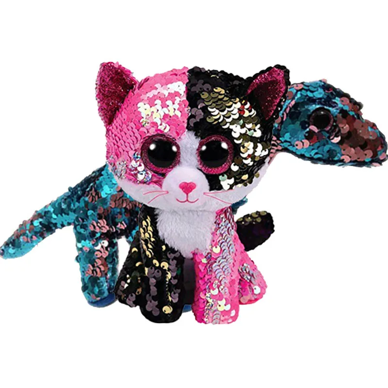 Ty Beanie Boos плюшевые куклы 6 и см 15 см блесток динозавр Единорог коллекция кукла игрушка