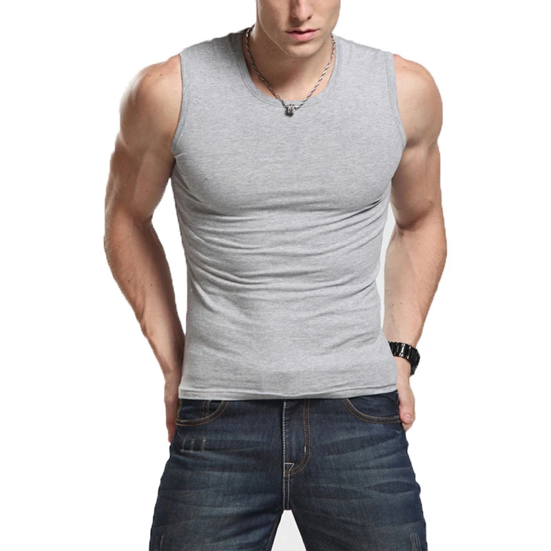 Горячая майка мужская Gymshark Clothing топик Жилет майки мужские О Образным Вырезом
