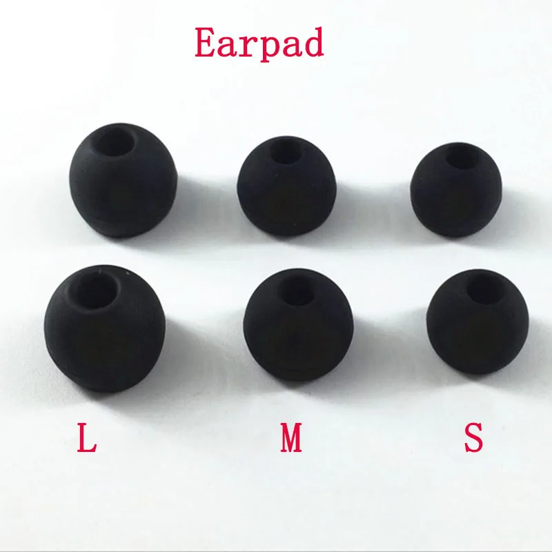 

6Pcs Earbuds Gel Earbud Tips Eartips for Mei zu EP52 Wireless Bluetooth Earphone Replacement Eartips Earbuds Earhook S/M/L