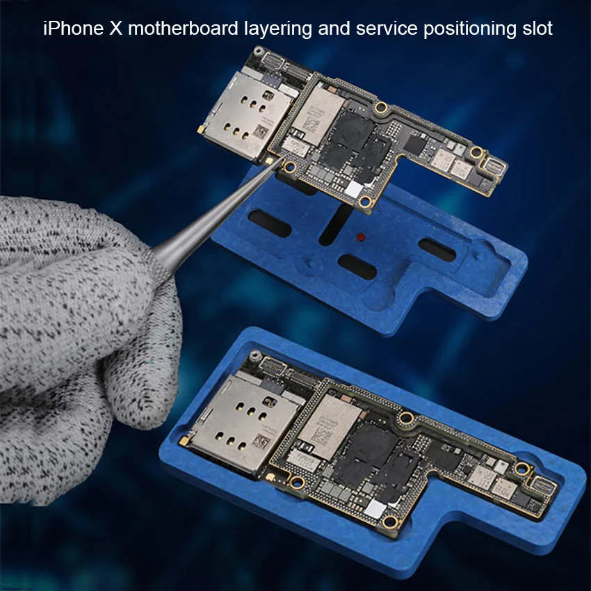Механик 3D набор трафаретов для пайки BGA iPhone X материнская плата средний слой