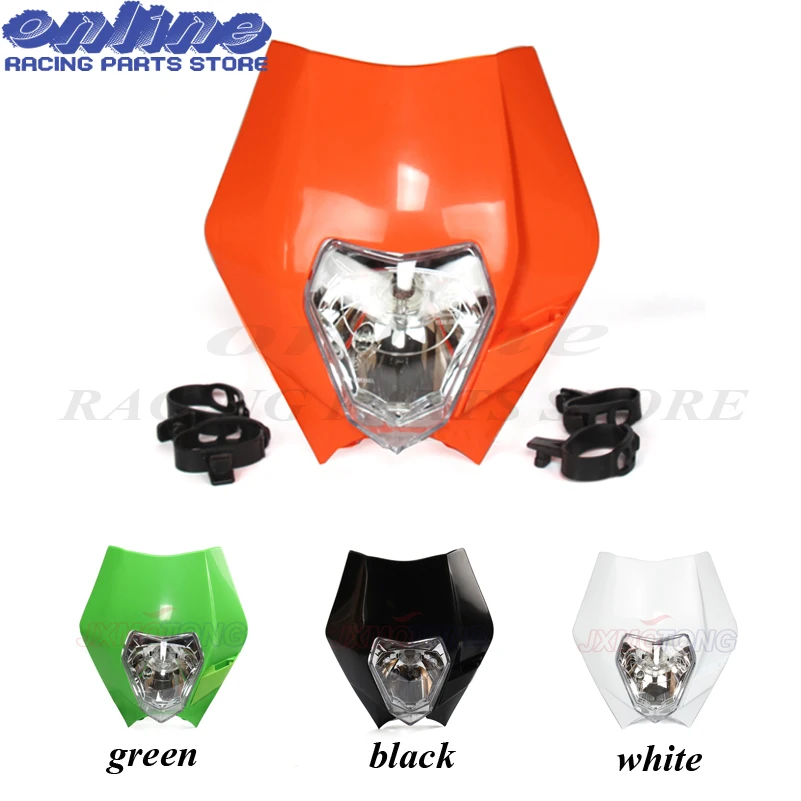 4 Color Universal Headlights Enduro For KTM XR WR CR RMZ DR DRZ KLX KXF