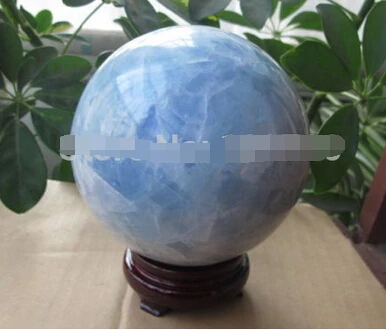 Бесплатная доставка блестящий стеклянный шар исцеляющий + подставка 100 мм | Дом и