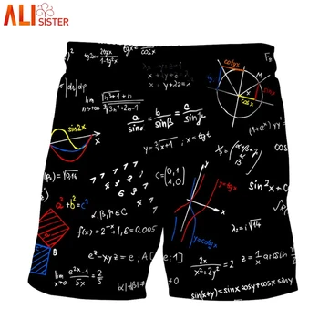 

Alisister Summer Beach Shorts Men's 3D Casual Boardshorts Sportwear Hip Hop Trousers Summer Holiday Hawaii Shorts Jogger