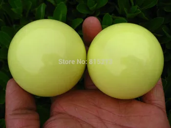 

ddh001016 2 Glow In The Dark Stone crystal sphere ball 65-70mm