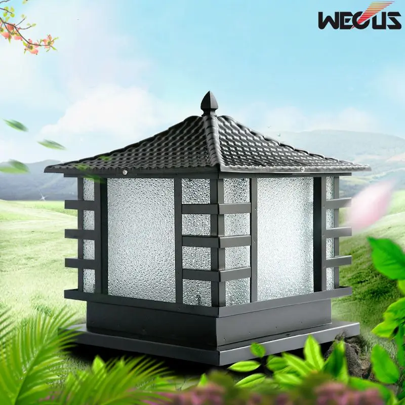 WECUS) плитка Тип настенного столба светильник s, дверь садовый светильник s, садовая вилла Открытый водонепроницаемый светильник