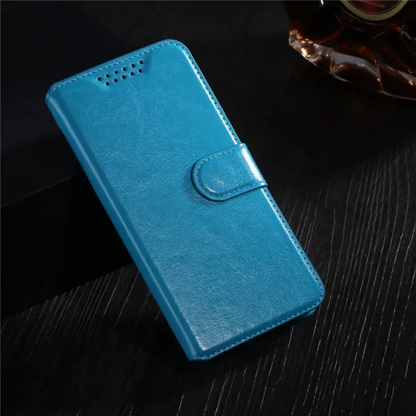 Кожаный чехол-кошелек для Xiao mi Red mi Note 5 5A 5 plus pro Note 4X4 pro 3S 4A S2 6A 6 Pro Coque mi 8 SE mi 6 5S mi A1 A2 mi X 2 S - Цвет: Blue