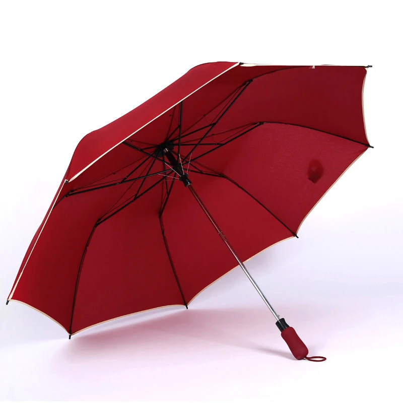 YADA 27 inches Two Fold Golf Automatic Umbrella Windproof Folding Rainy Umbrellas For Women Men UV Auto Umbrella Female YD116