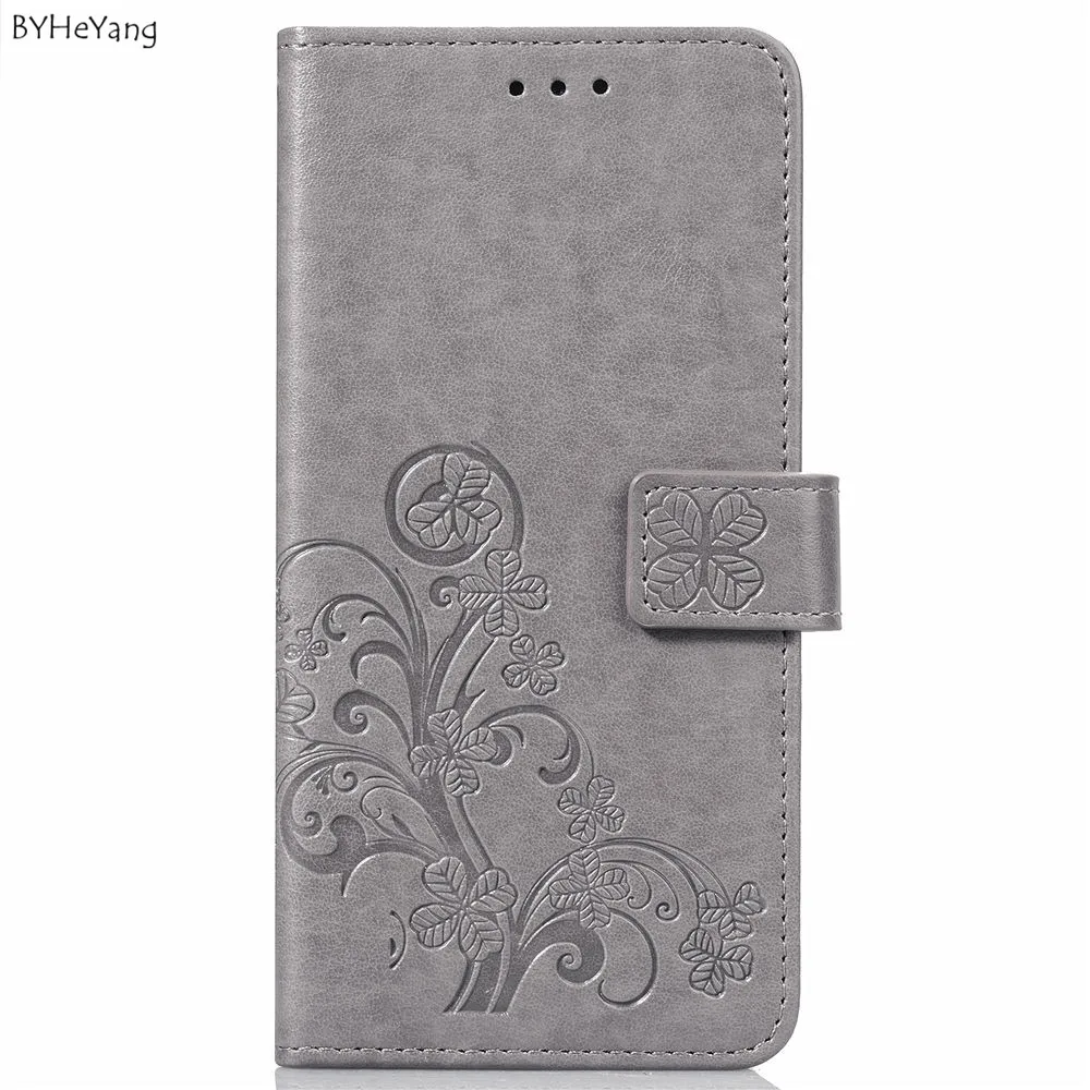 BYHeYang for Motorola Moto E5 Plus Case Luxury silicone &amp Leather Retro Stand Wallet Flip Cover coque | Мобильные телефоны и