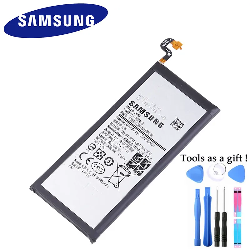 

Original Samsung Spare Phone Battery EB-BG935ABE For Samsung GALAXY S7 Edge G9350 G935FD SM-G935F Authentic Battery 3600mAh
