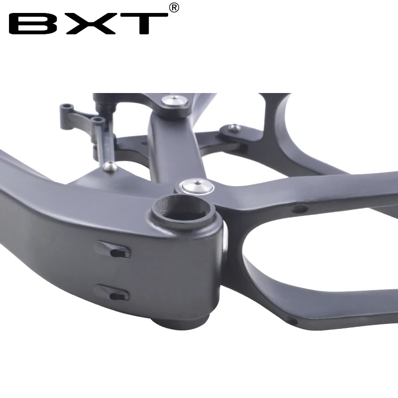Cheap 2018 BXT new 29erFull Suspension MTB Bicycle Carbon frame 29er plus boost suspension frame 148*12 mountain bike frameset 3 Cheap 2018 BXT new 29erFull Suspension MTB Bicycle Carbon frame 29er plus boost suspension frame 148*12 mountain bike frameset 3