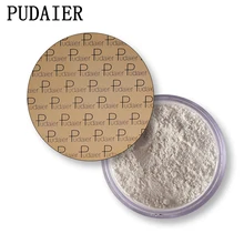 Pudaier Минеральная рассыпчатая пудра для макияжа лица стойкая полупрозрачная матовая пудра с эффектом мерцания