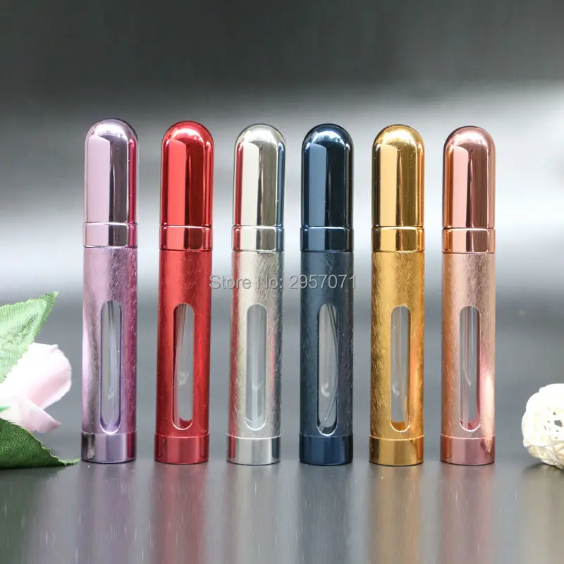 

12ml Empty Perfume Bottles Atomizer Spray Glass Refillable Bottle Spray Scent Case Mini Portable Travel Size Bottles 12pcs/lot