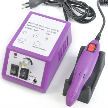 

Professional Electric Nail Drill Manicure Set File Nail Pedicure Pen Machine Set Kit With 6 Ceramic Nail Drill Bit Sanding Bands