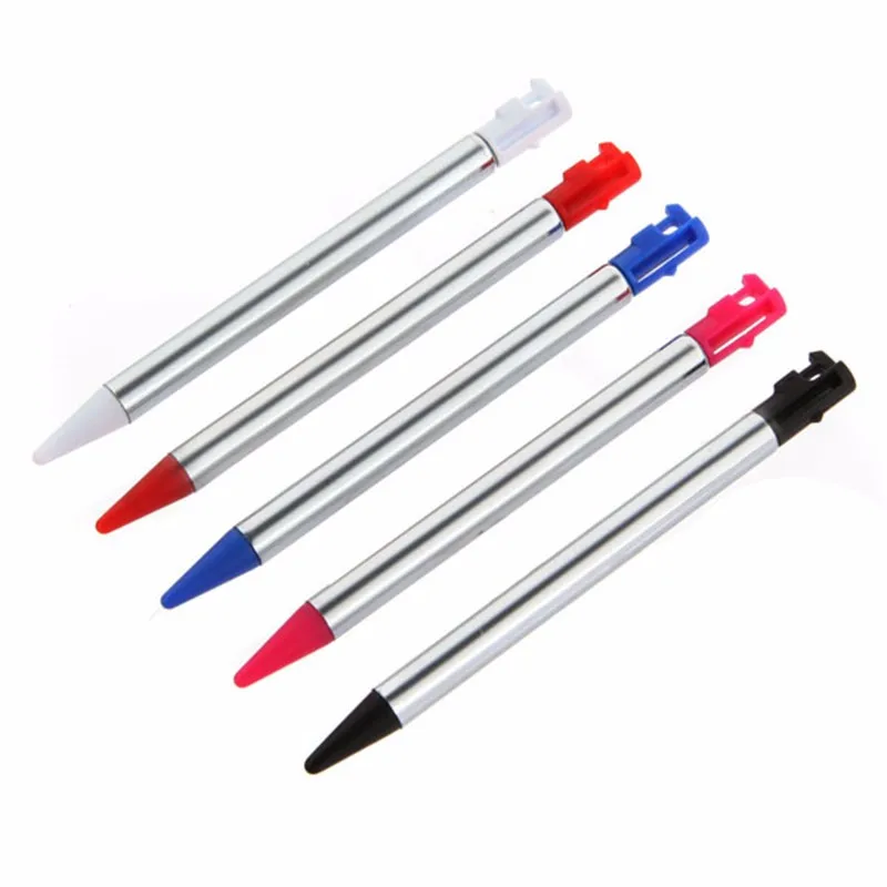 New-Top-Selling-Best-Promotion-5pcs-7-12cm-Retractable-Metal-Touch-Screen-Stylus-Pen-Set-Pack