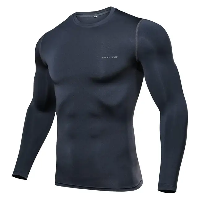 Outto Men’s Cycling Base Layers Long Sleeves Compression Quick Dry ...